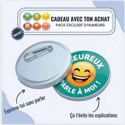 FaceFlip™ | Mood Badge