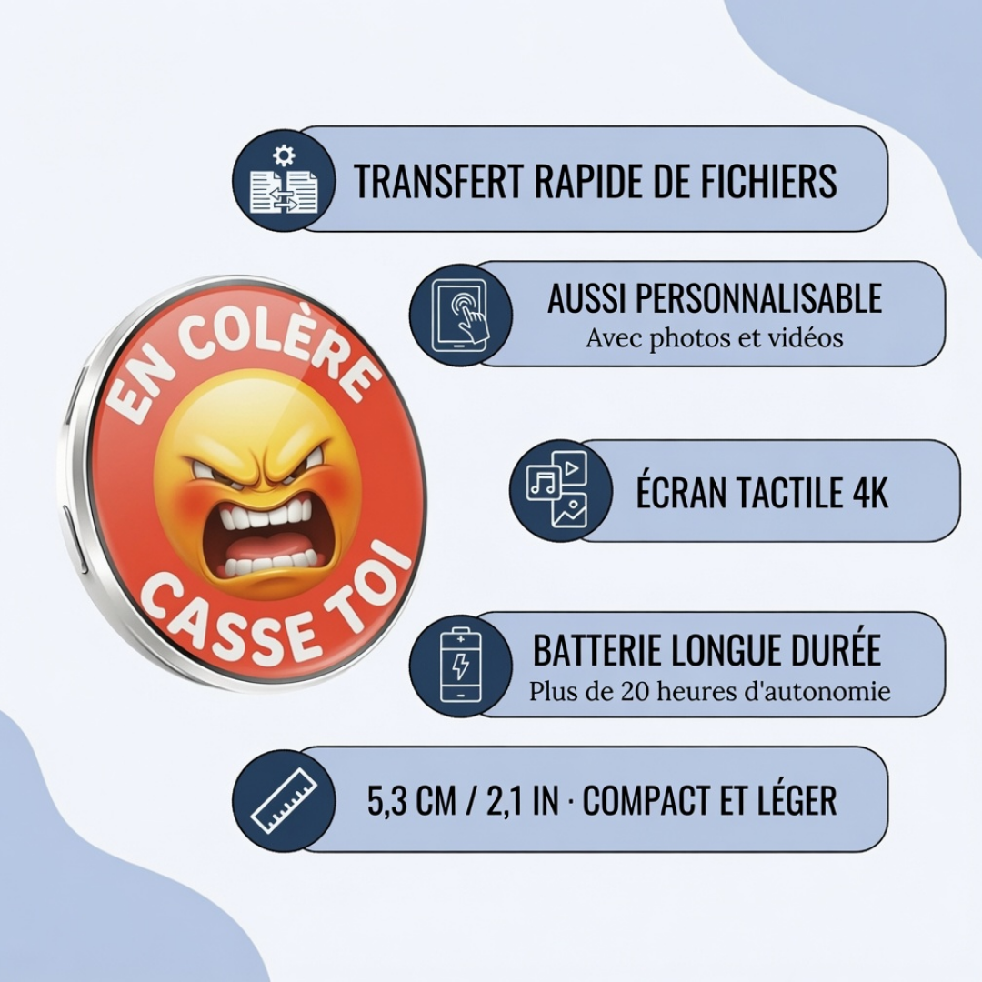 FaceFlip™ | Mood Badge