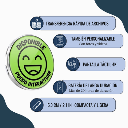 FaceFlip™ | Insignia de Interacción